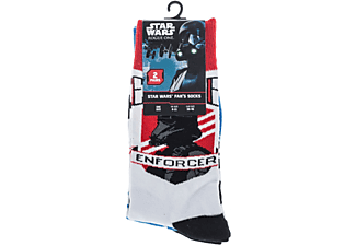 Star Wars - Imperial & Rebel logo rajongói zokni csomag
