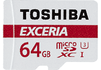TOSHIBA 64GB Micro SDXC UHS 1 U3 90MB/SN Hafıza Kartı