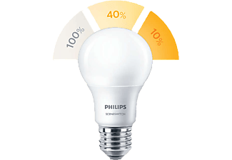 PHILIPS LED sceneswitch körte 60 e27 matt 806lm 8w meleg