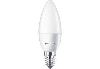 PHILIPS LED gyertya 40 e14 matt 470lm 5,5w meleg