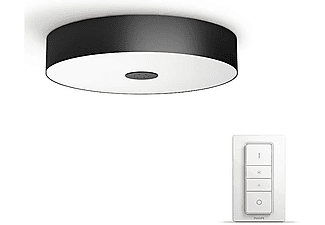 PHILIPS HUE Fair Mennyezeti lámpa, LED, fekete + fényerőszabályozó (40340/30/P7)