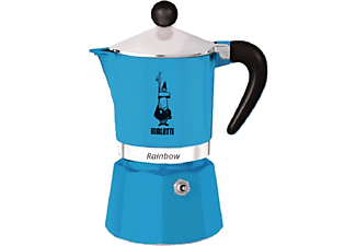 BIALETTI 0005242 Rainbow kotyogós kávéfőző, kék, 3 adag