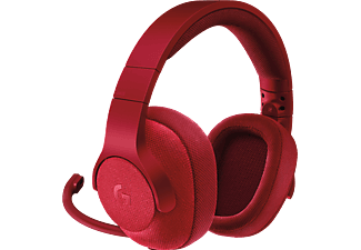 LOGITECH G433 Gaming Headset, piros szín (981-000652)