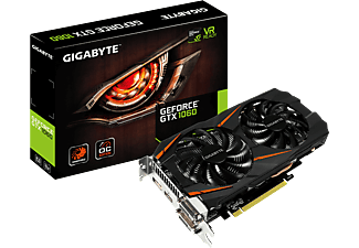 GIGABYTE GV-N1060WF2OC-3GD VGA GTX 1060 WINDFORCE OC 3GB 192BIT GDD Ekran Kartı