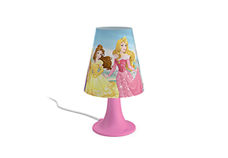PHILIPS Disney Hercegnők Asztali lámpa, 24 cm, LED, rózsaszín (71795/28/16)