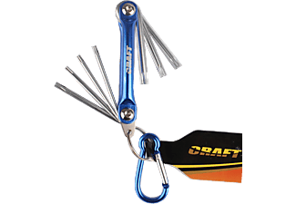 CRAFT 6396 Torx kulcs, behajtható, 7 részes, alumínium markolat