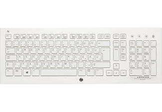 HP K5510 fehér vezeték nélküli billentyűzet (H4J89AA)