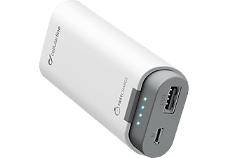 CELLULARLINE 5200 mAh 2017 Taşınabilir Şarj Cihazı Beyaz