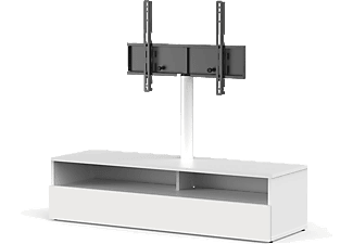 SONOROUS 120 cm Askılı Beyaz (1231) Tv Sehpası