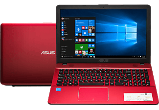 ASUS VivoBook Max X541NA-GQ298T piros notebook (15,6"/Pentium/4GB/256GB SSD/Windows 10)