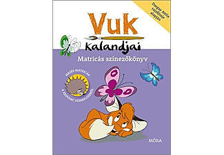Móra Könyvkiadó - Vuk kalandjai - matricás színezőkönyv (2. kiadás)	