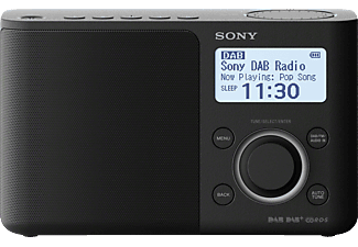 SONY XDR-S61DB hordozható rádió, fekete