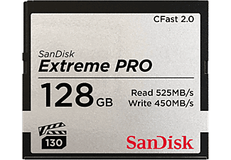 SANDISK 173408 CFast 2.0 Extreme Pro kártya, 128 GB