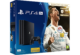 SONY PlayStation 4 Pro 1TB + FIFA 18 Ronaldo Edition