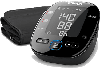 OMRON MIT5s Connect továbbfejlesztett, Black Line vérnyomásmérő, bluetooth-al, okostelefon alkalmazással