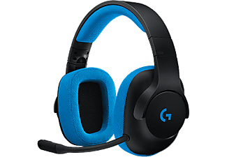 LOGITECH G233 Kablolu Gamıng Headset Black/Cyan 981-000703