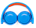 JBL Junior JR300BT bluetooth fejhallgató gyerekeknek, kék-narancs