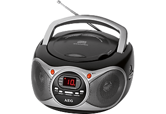AEG SR 4351 CD-s rádió, fekete