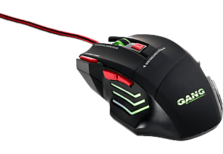 GANG GM 01 3200DPI Led Işıklı Kablolu Gaming Mouse+Pad