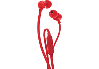 JBL T110 fülhallgató, piros