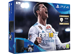 SONY Playstation 4 1TB E + FIFA 18 Oyun Konsolu