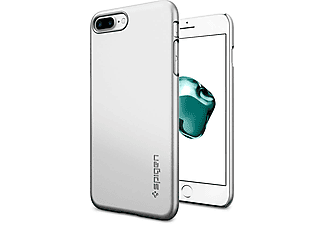 SPIGEN iPhone 7 Plus Case Spigen Thin Fit Ultra İnce Satin Silver