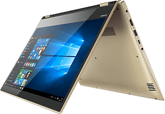 LENOVO Yoga 520 arany 2in1 eszköz 80X800ARHV (14" FullHD IPS touch/Core i3/4GB/128GB SSD/Windows 10)