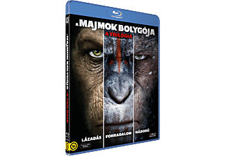 A majmok bolygója - a trilógia (Blu-ray)