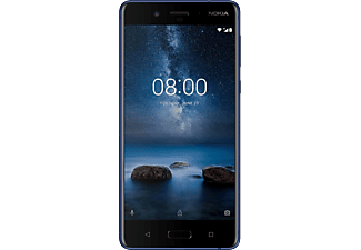 NOKIA 8 Dual SIM kék kártyafüggetlen okostelefon