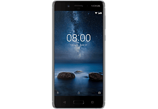 NOKIA 8 Dual SIM steel kártyafüggetlen okostelefon