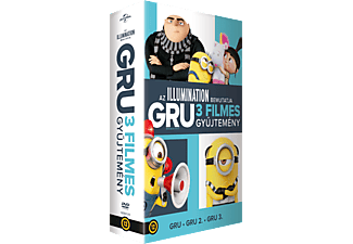 Gru 1-3 Gyűjtemény (DVD)