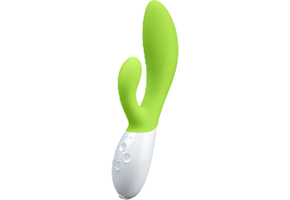 LELO INA 2 Luxus nyúl formájú duó vibrátor, lime zöld