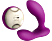 LELO HUGO Távirányítható prosztata vibrátor férfiak részére, sötét rózsaszín