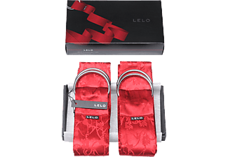 LELO BOA Luxus prémium kategóriás selyem élvezeti kötöző szett, piros
