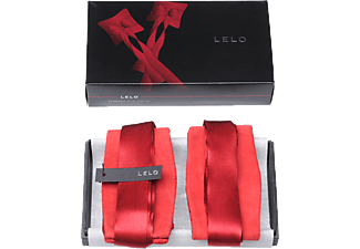 LELO ETHEREA Elegáns prémium minőségű selyem kötöző pánt, piros