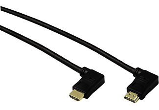 HAMA 1,5m HDMI kábel 90 fokos véggel