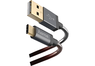 HAMA 173636 Adatkábel Type-C/USB A "Elite - Metal" 1,5M