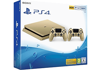 SONY Playstation 4 500GB Slim Gold/Gold DS4/EAS Oyun Konsol