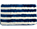 MSV Fürdőszobakilépő csíkos, mikroszálas, kék, "Deauville" 50x80cm