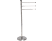 MSV Fém álló törölközőtartó, INOX, 33x89cm