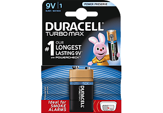 DURACELL TURBO MAX ELEM 9V