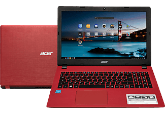 ACER Aspire 3 A315-31-C8J1 piros notebook NX.GR5EU.001 (15,6"/Celeron/4GB/500GB HDD/Endless OS)