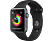 APPLE Watch Series 3 - 38mm asztroszürke alumíniumtok fekete sportszíjjal (mqkv2mp/a)