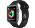 APPLE Watch Series 3 - 42mm asztroszürke alumíniumtok fekete sportszíjjal (mql12mp/a)