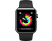 APPLE Watch Series 3 - 42mm asztroszürke alumíniumtok fekete sportszíjjal (mql12mp/a)