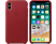 APPLE iPhone X (PRODUCT)RED bőrtok (mqte2zm/a)