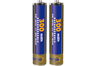 HOME M 300AAA/2 Akkumulátor, AAA, 300mAh, Ni-Mh, 2db/bliszter