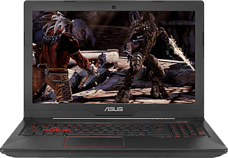 ASUS ROG FX503VM-DM033 gamer laptop (15,6" Full HD matt/Core i7/8GB/1TB SSHD/GTX 1060 3GB VGA/DOS)