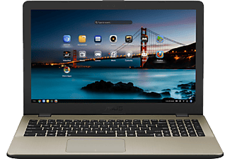 ASUS VivoBook 15 X542UN-GQ143 arany laptop (15,6" matt/Core i5/8GB/1TB HDD/MX150 4GB VGA/Endless OS)