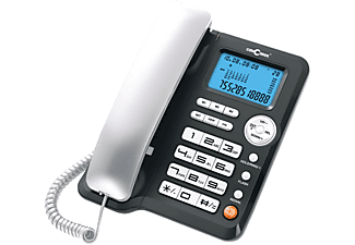 CONCORDE A80 fekete - ezüst vezetékes telefon